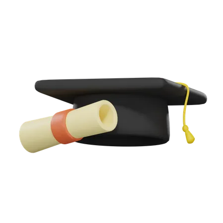 Graduation  3D Icon