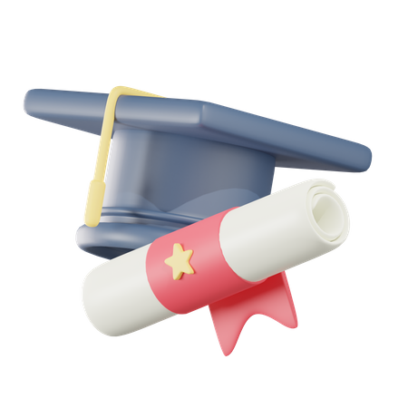 Graduation  3D Icon