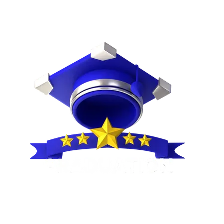 Graduation  3D Icon