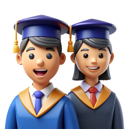 Graduation  3D Icon