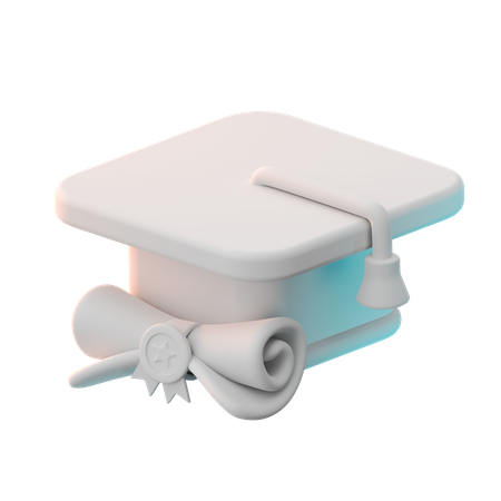 Graduation  3D Icon