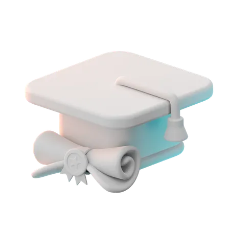 Graduation  3D Icon