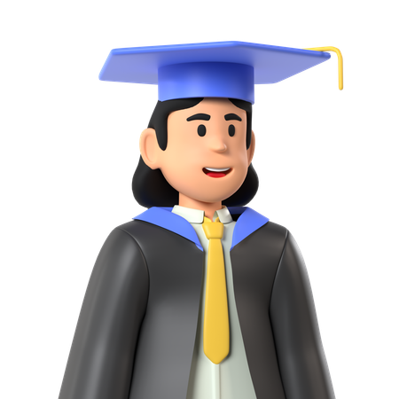 Graduation  3D Icon