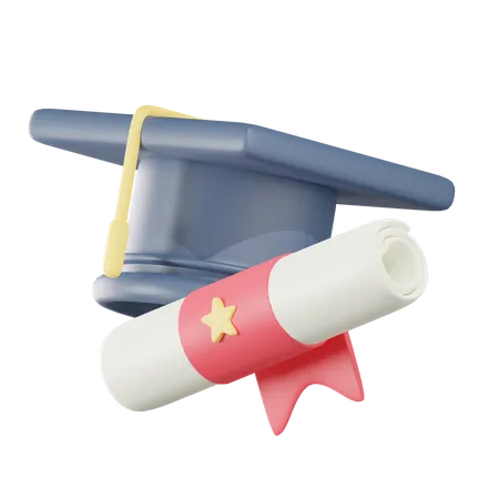 Graduation  3D Icon