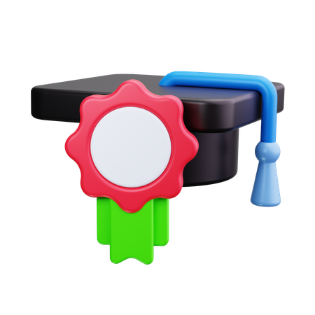 Graduation  3D Icon