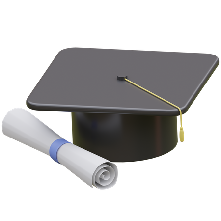 Graduation  3D Icon