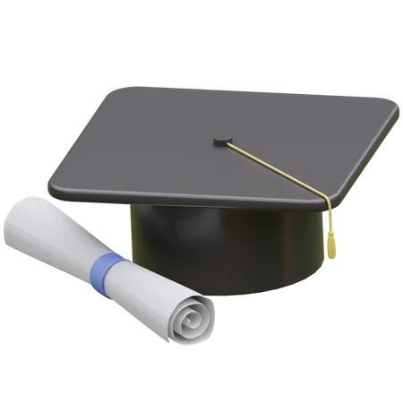 Graduation  3D Icon