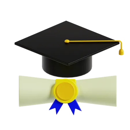 Graduation  3D Icon