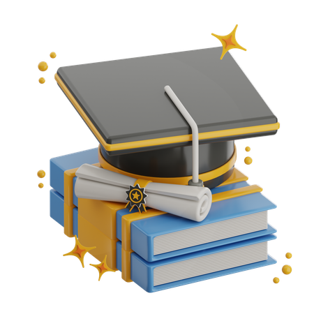 Graduation  3D Icon