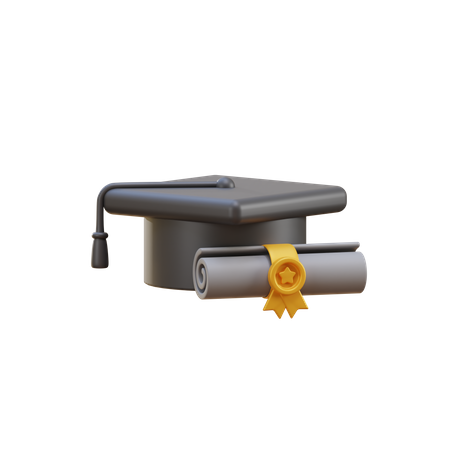 Graduation  3D Icon