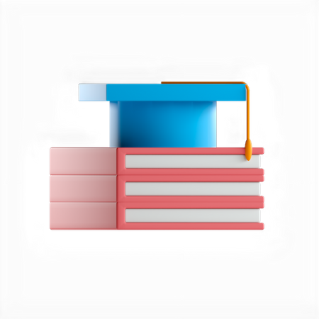 Graduation  3D Icon