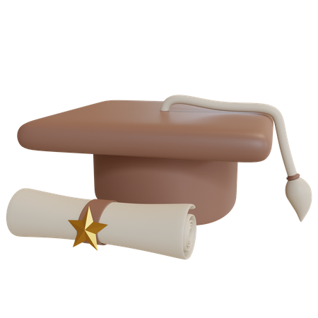 Graduation  3D Icon