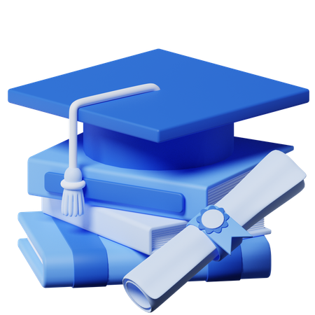Graduation  3D Icon