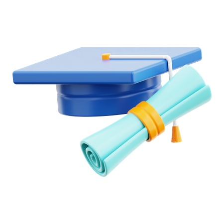 Graduation  3D Icon
