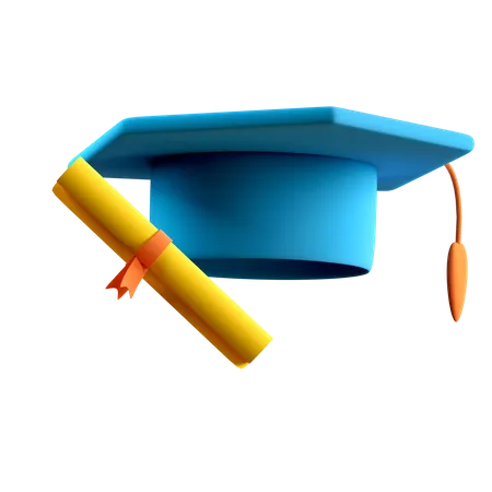 Graduation  3D Illustration