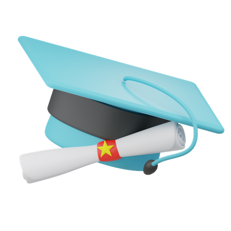 Graduation  3D Icon