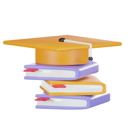 Graduation Book  3D Icon