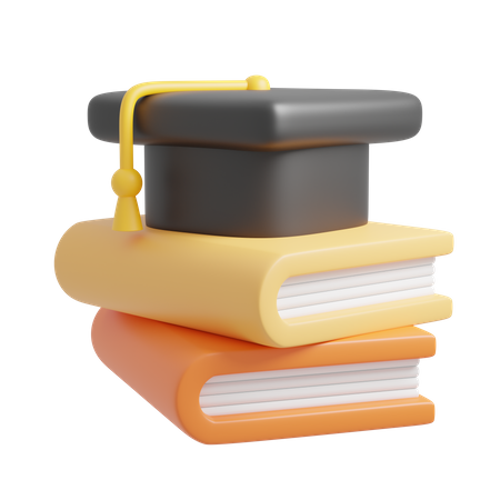 Graduation Book  3D Icon