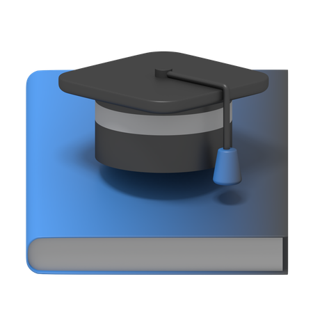 Graduation Book  3D Icon