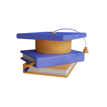 Graduation Book  3D Icon