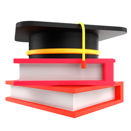 Graduation Book  3D Icon