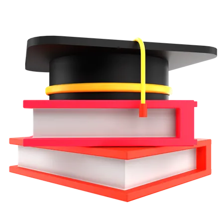 Graduation Book  3D Icon