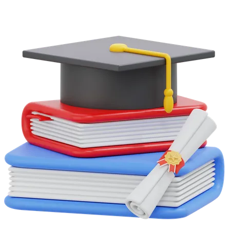 Graduation Book  3D Icon