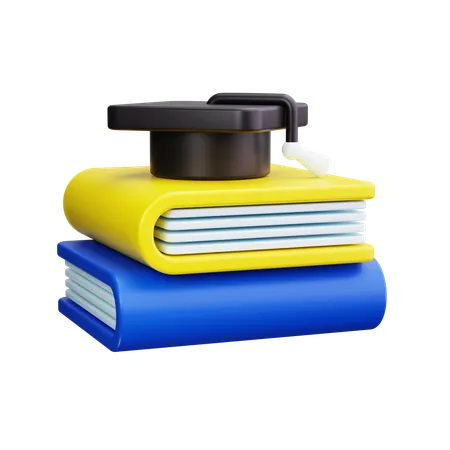 Graduation Book  3D Icon