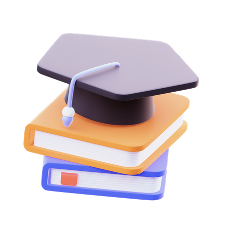 Graduation Book  3D Icon