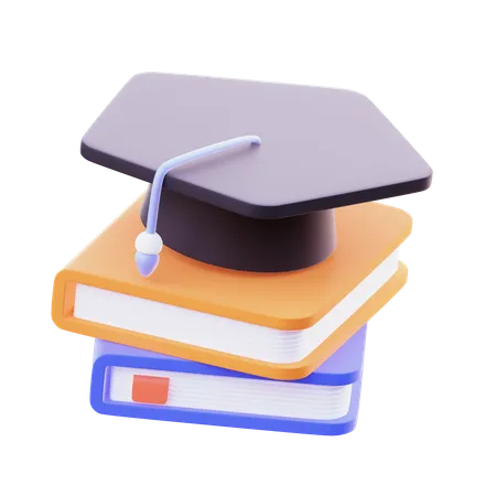 Graduation Book  3D Icon