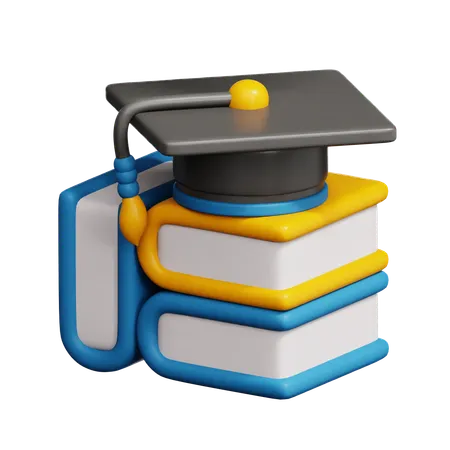 Graduation Book  3D Icon