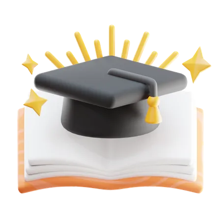 Graduation Book  3D Icon