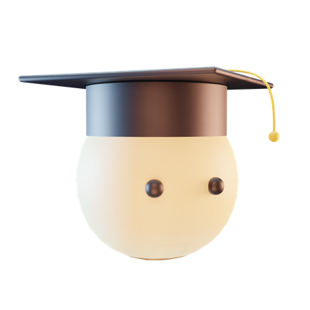 Graduation Boy  3D Icon
