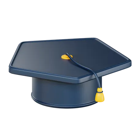 3 D Render Graduation Cap 3D Icon