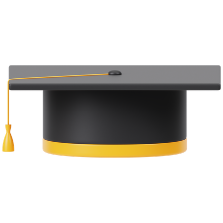 Graduation Cap  3D Icon