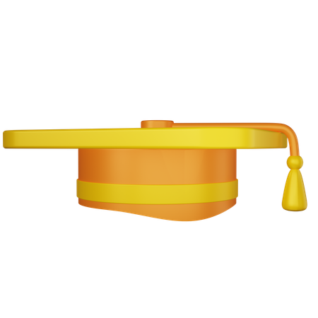 Graduation Cap  3D Icon