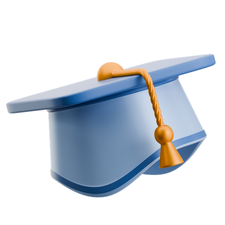 졸업 모자  3D Icon