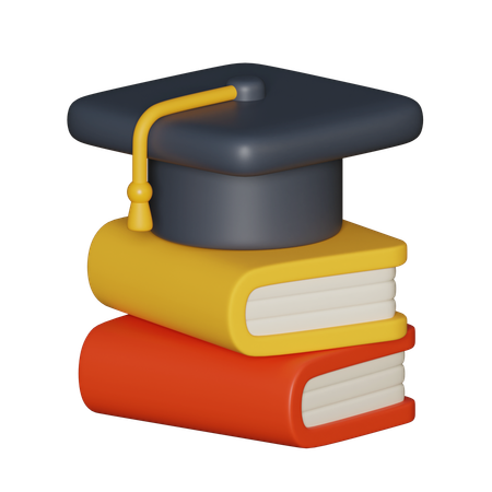 Graduation Cap  3D Icon