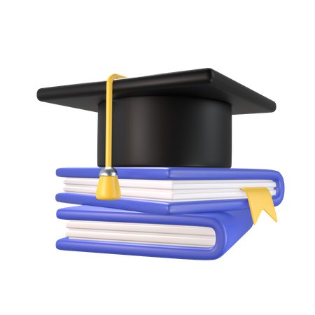 Graduation Cap  3D Icon