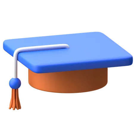 Graduation Cap  3D Icon