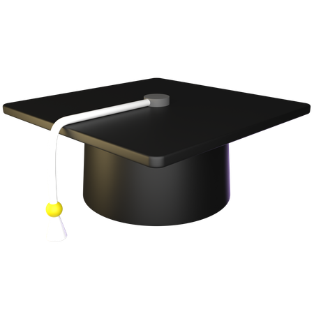 Graduation Cap  3D Icon