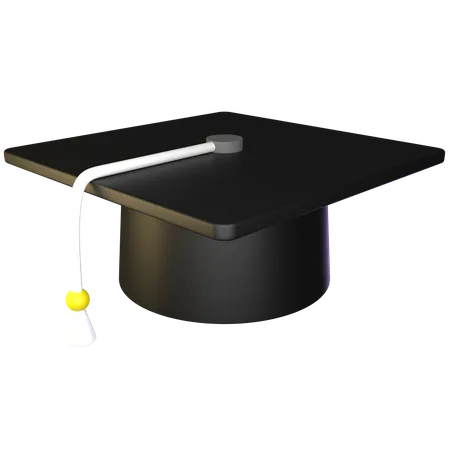 Graduation Cap  3D Icon