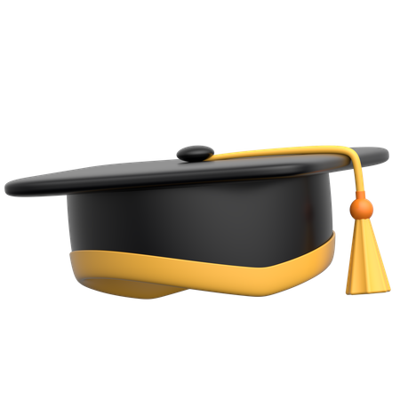 Graduation Cap  3D Icon