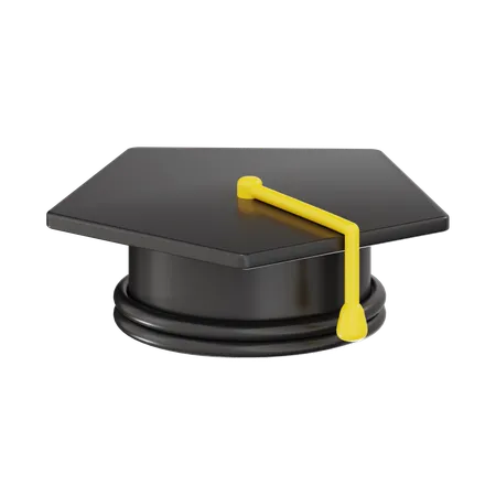 Graduation Cap  3D Icon