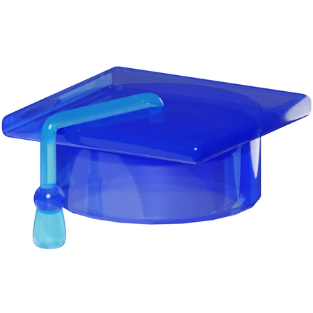 Graduation Cap  3D Icon