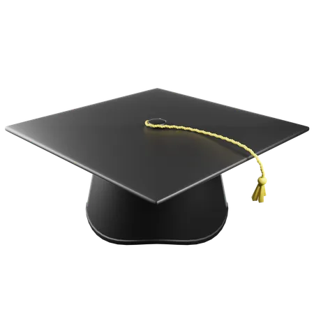 Graduation Cap  3D Icon