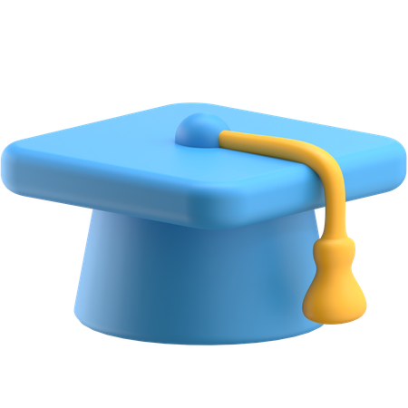 Graduation Cap  3D Icon