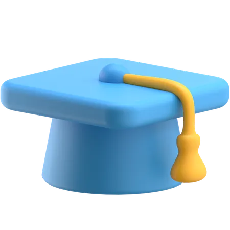Graduation Cap  3D Icon