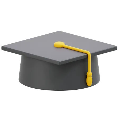 Graduation Cap  3D Icon