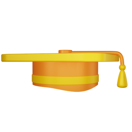 Graduation Cap  3D Icon